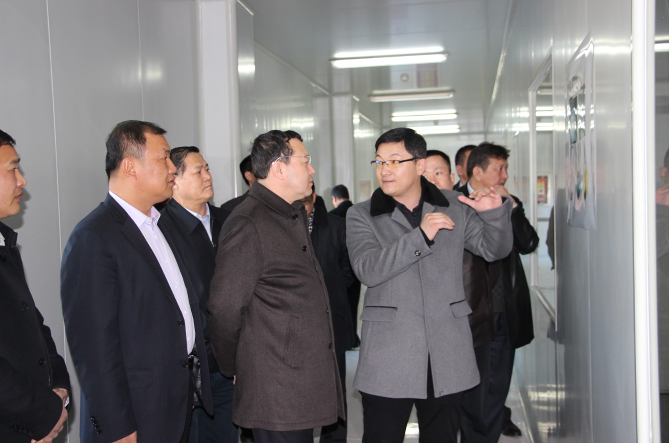 塔城地委书记来我公司参观